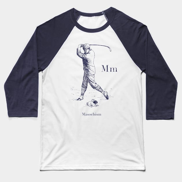 M like Baseball T-Shirt by victorcalahan